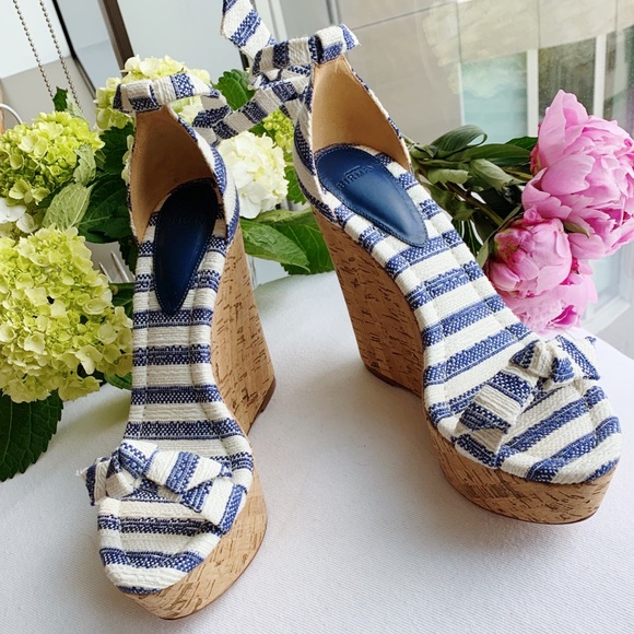 NWT Alexandre Birman Clarita Platform Wedges - Picture 6 of 8